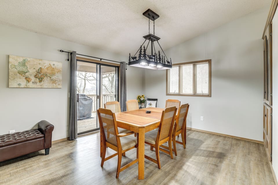 Dining Room | Dishware & Flatware Provided | Main Level