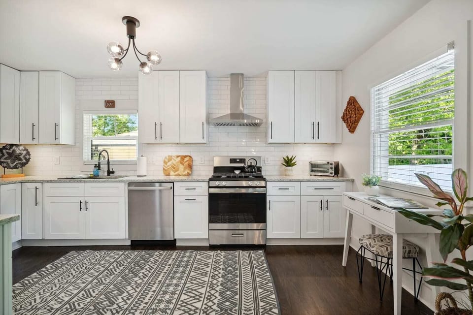 "My family and I thoroughly enjoyed spending our holiday together in this beautiful home. The home was extremely clean and very well decorated. The kitchen was well stocked with cooking essentials, and the towels and linens were plush, giving the home a nice hotel vibe.  Danielle is an accommodating, gracious host, making the entire experience a JOY.  We have already started planning our next ...