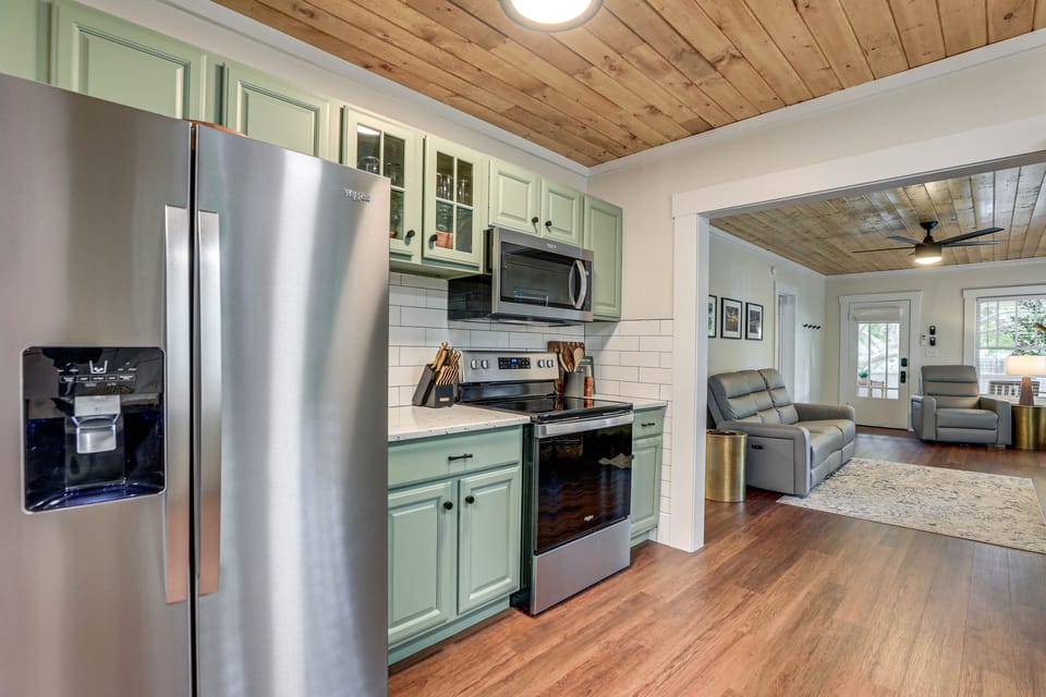 Kitchen | Main Level | Drip Coffee Maker | Crockpot | Toaster