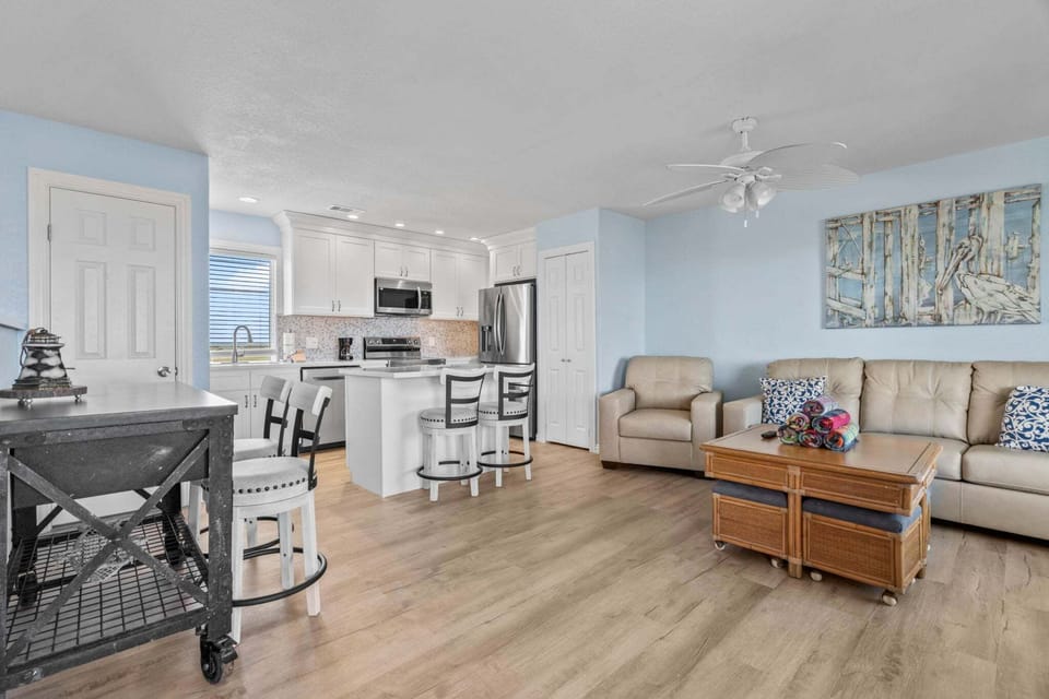 Relax in style and comfort in the living room space.