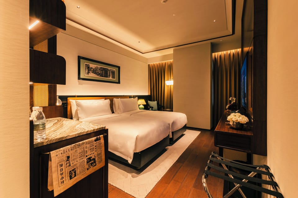 Elite Room, 2 Twin Beds, City View | Down comforters, pillowtop beds, minibar (free items), in-room safe