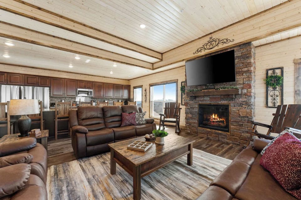 Gather the entire family in the living room!