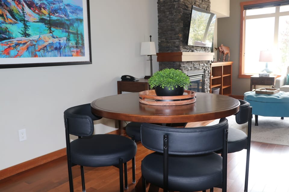 Dining Room - with new and modern chairs