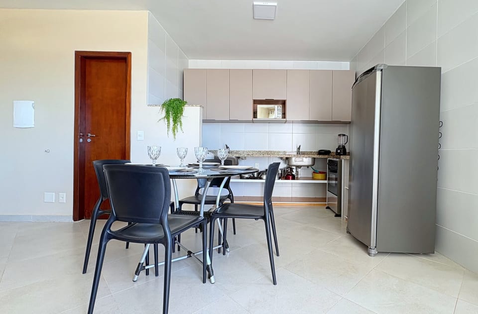 Apartment | Private kitchen | Microwave, coffee/tea maker, toaster oven, cookware/dishes/utensils