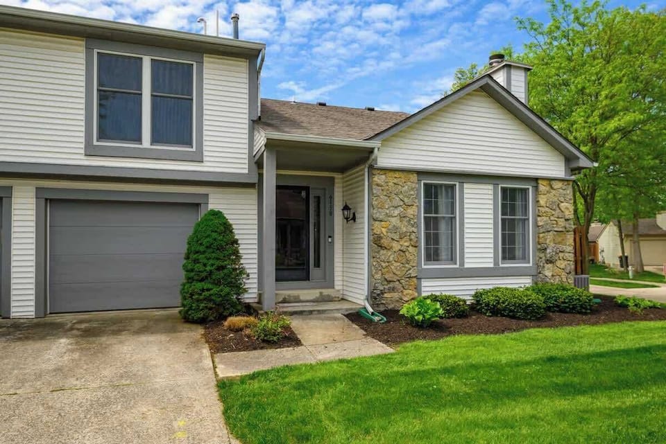 Front Door and Garage