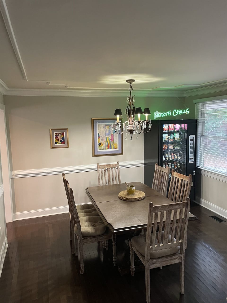 A great space for enjoying fun meals, board games, and making memories with friends and family at North Chills!