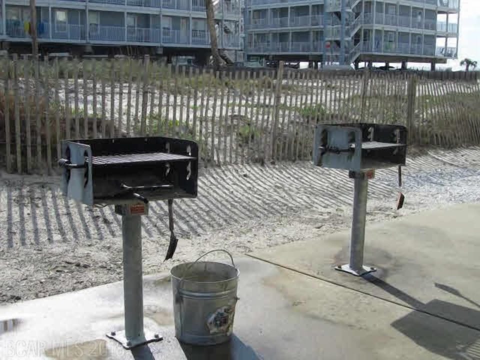 Charcoal Grilling Area