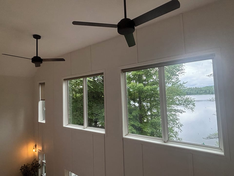 View from upper level