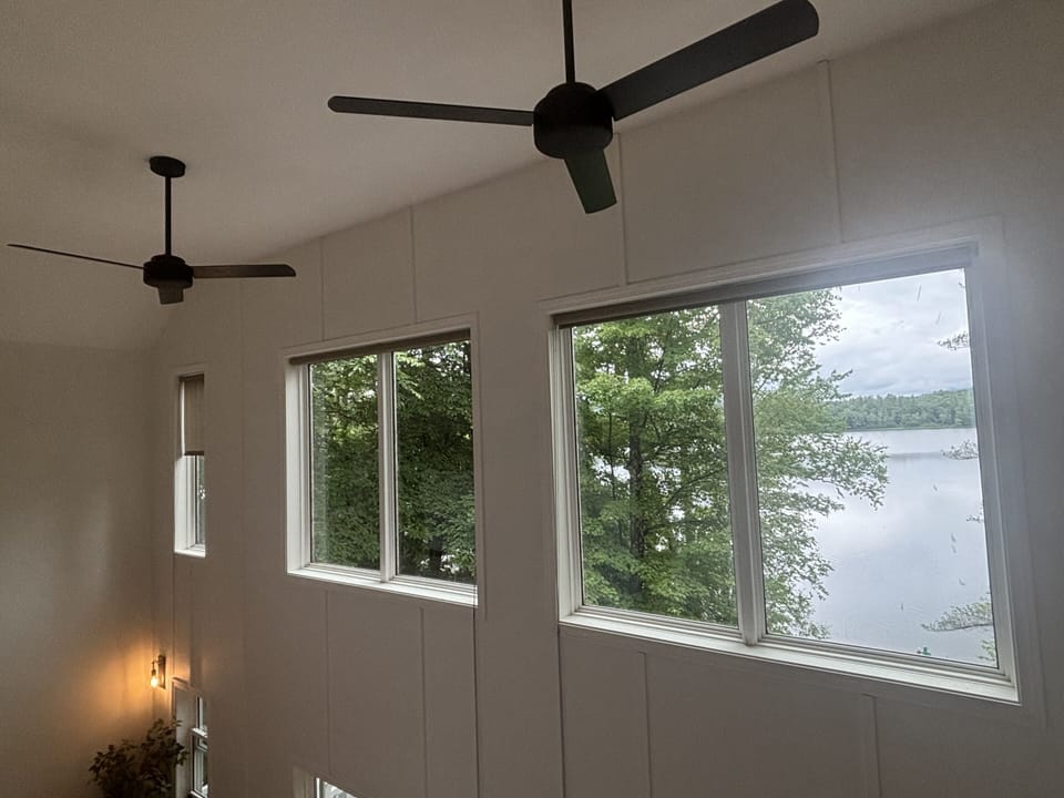 View from upper level