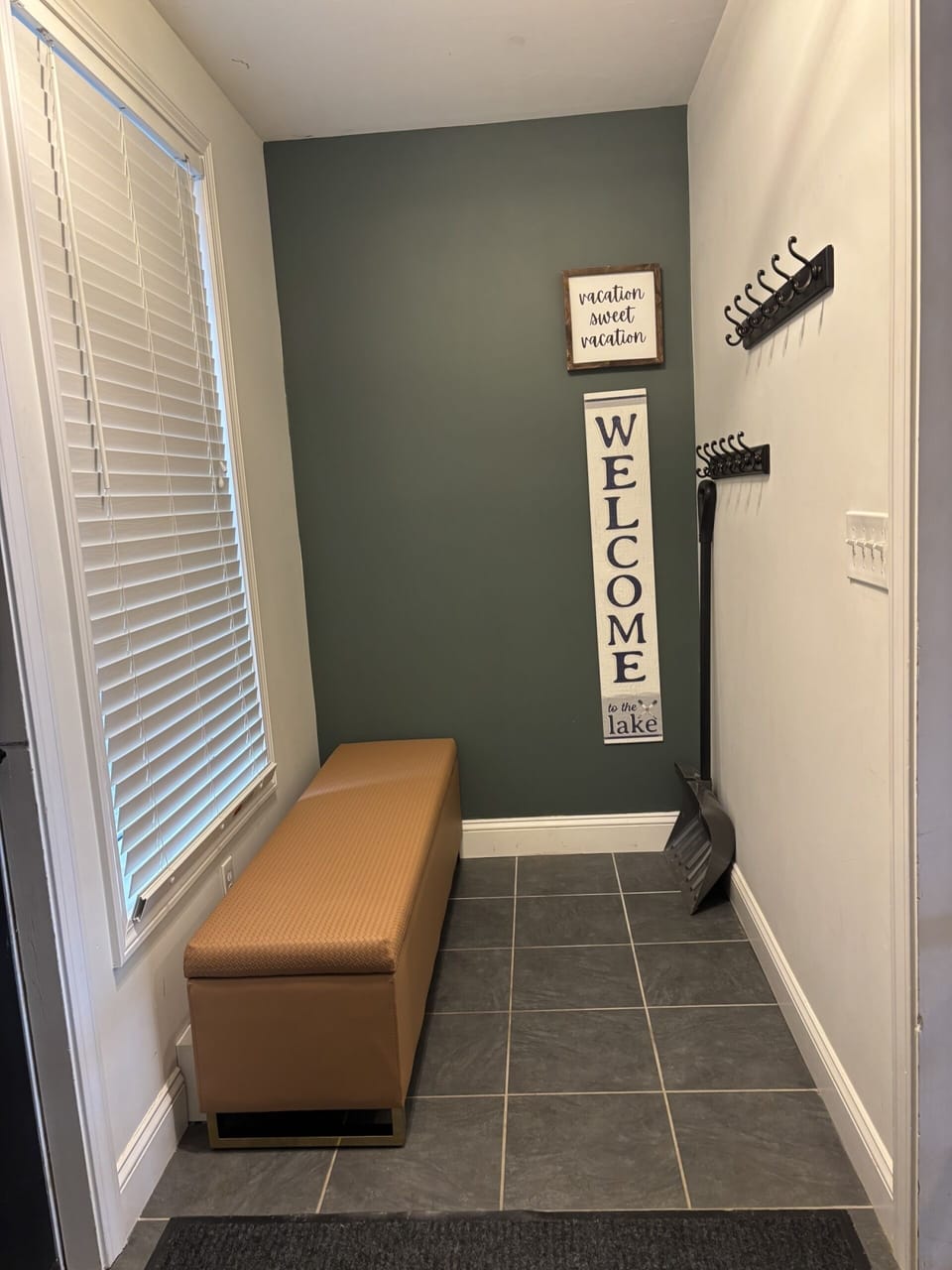 Mudroom for all of your ski, hiking, and lake gear