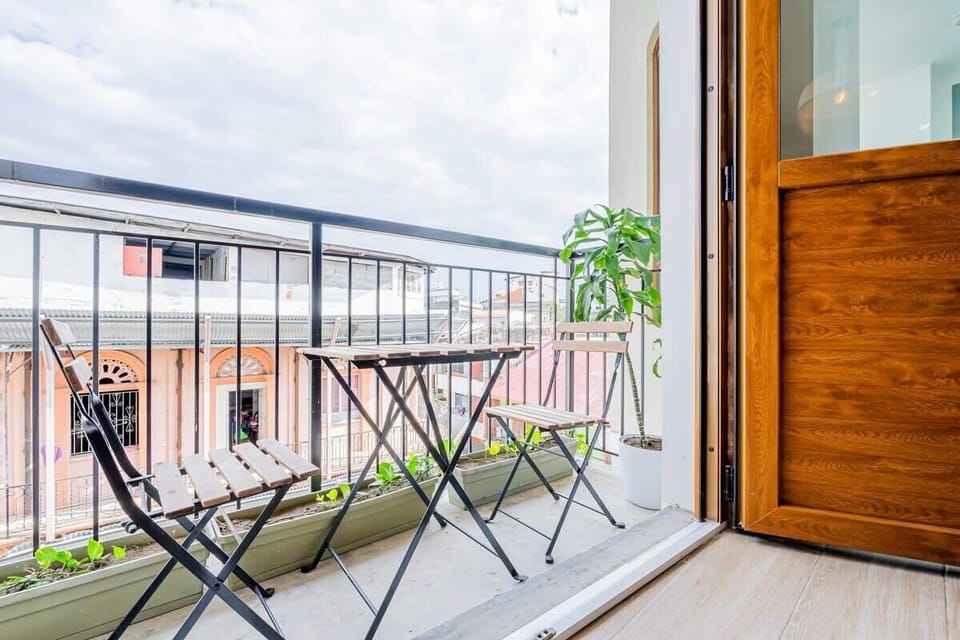 Modern terrace