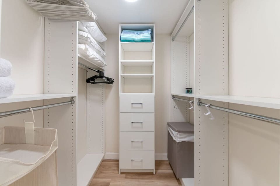 Master walk in Closet