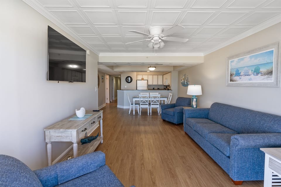 Living Room with Sofa Bed