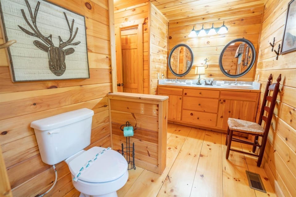 Hibernation Station - Main Level King Bathroom