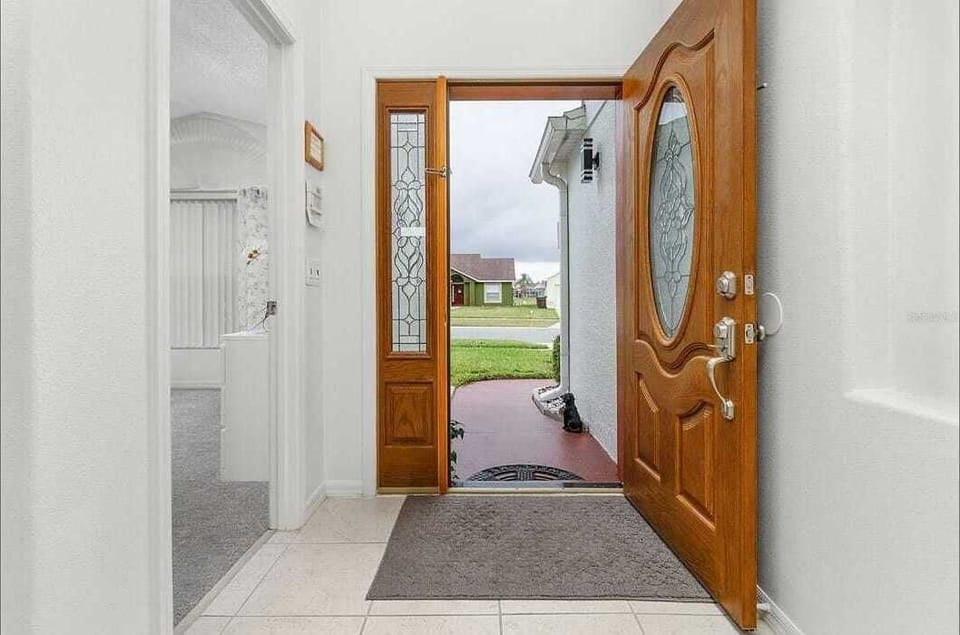 Front  door entrance