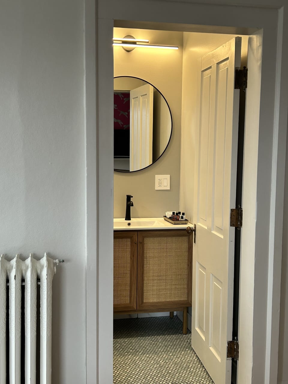 Room | Bathroom | Designer toiletries, hair dryer, towels, soap