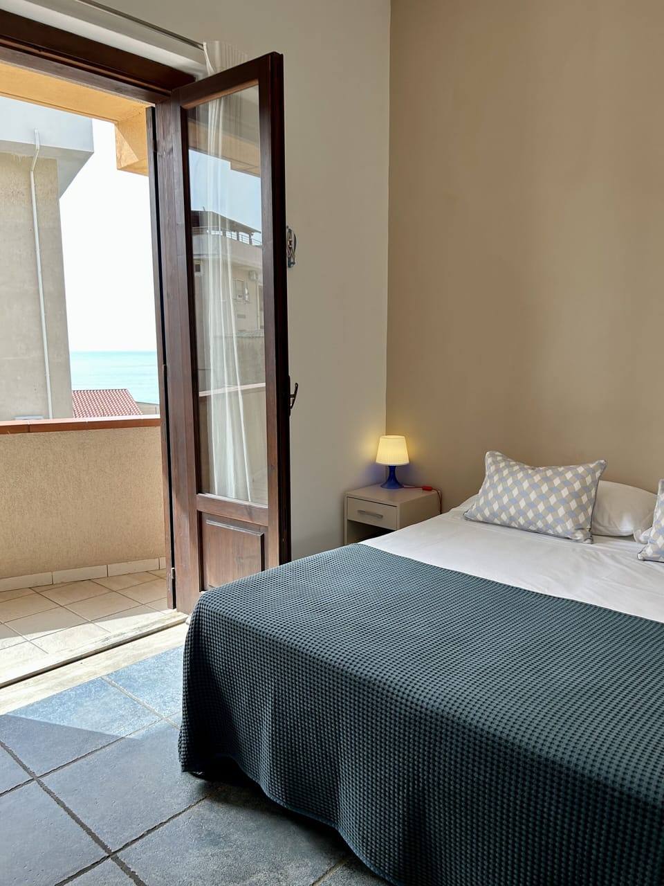 Economy Room, Sea View | Egyptian cotton sheets, premium bedding, down comforters