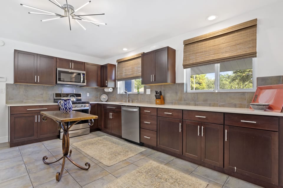 large kitchen 