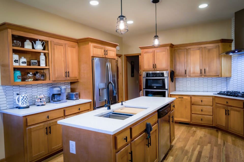 Fully equipped kitchen