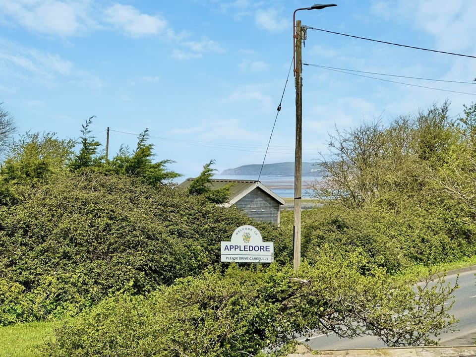 View from Bedroom 1 over to Saunton Sands | Burrows Ridge, Appledore
