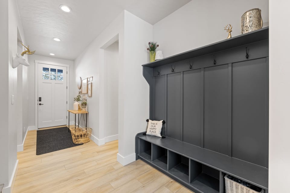 Entrance to the home