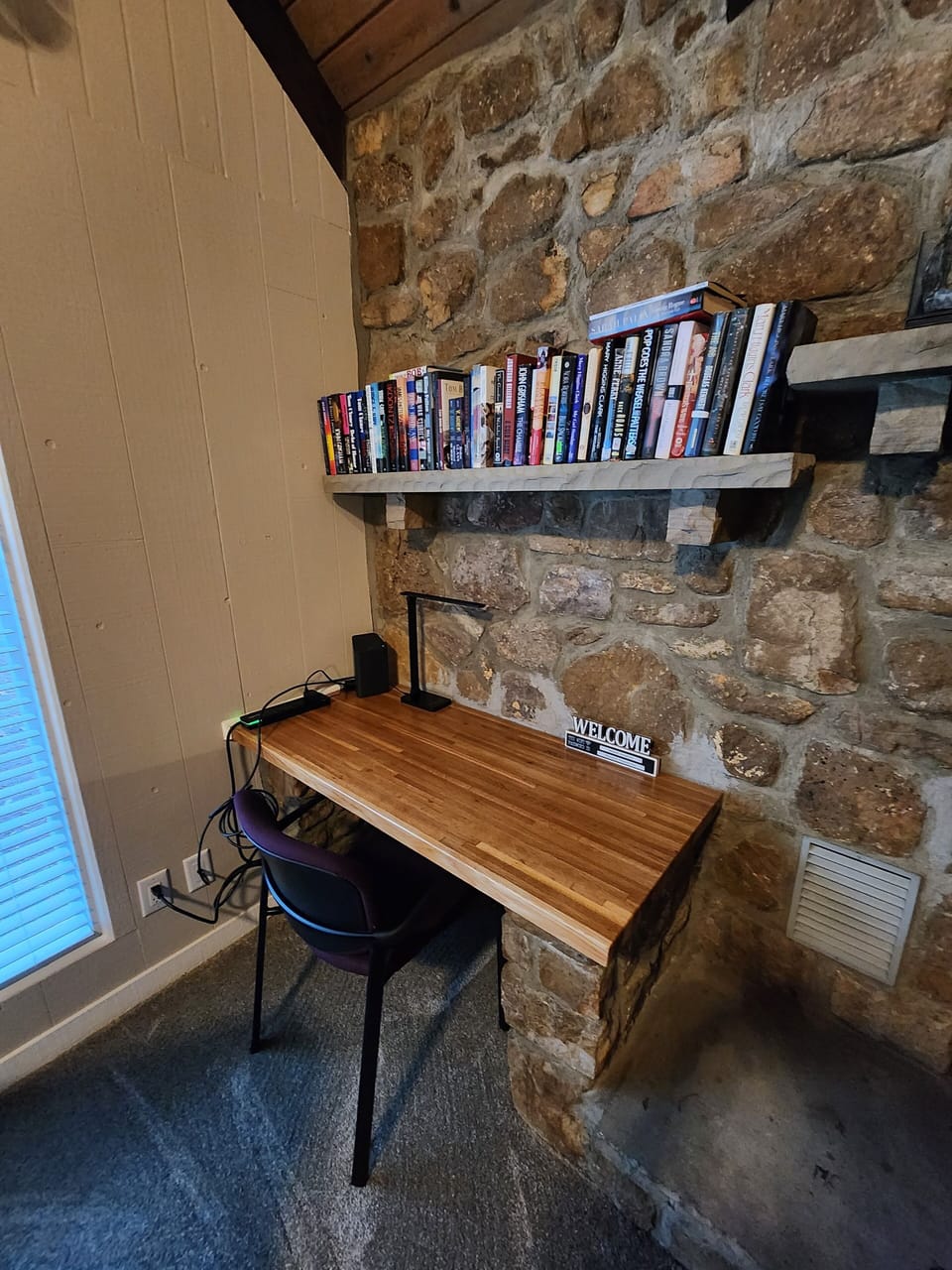 Workstation in Living Room