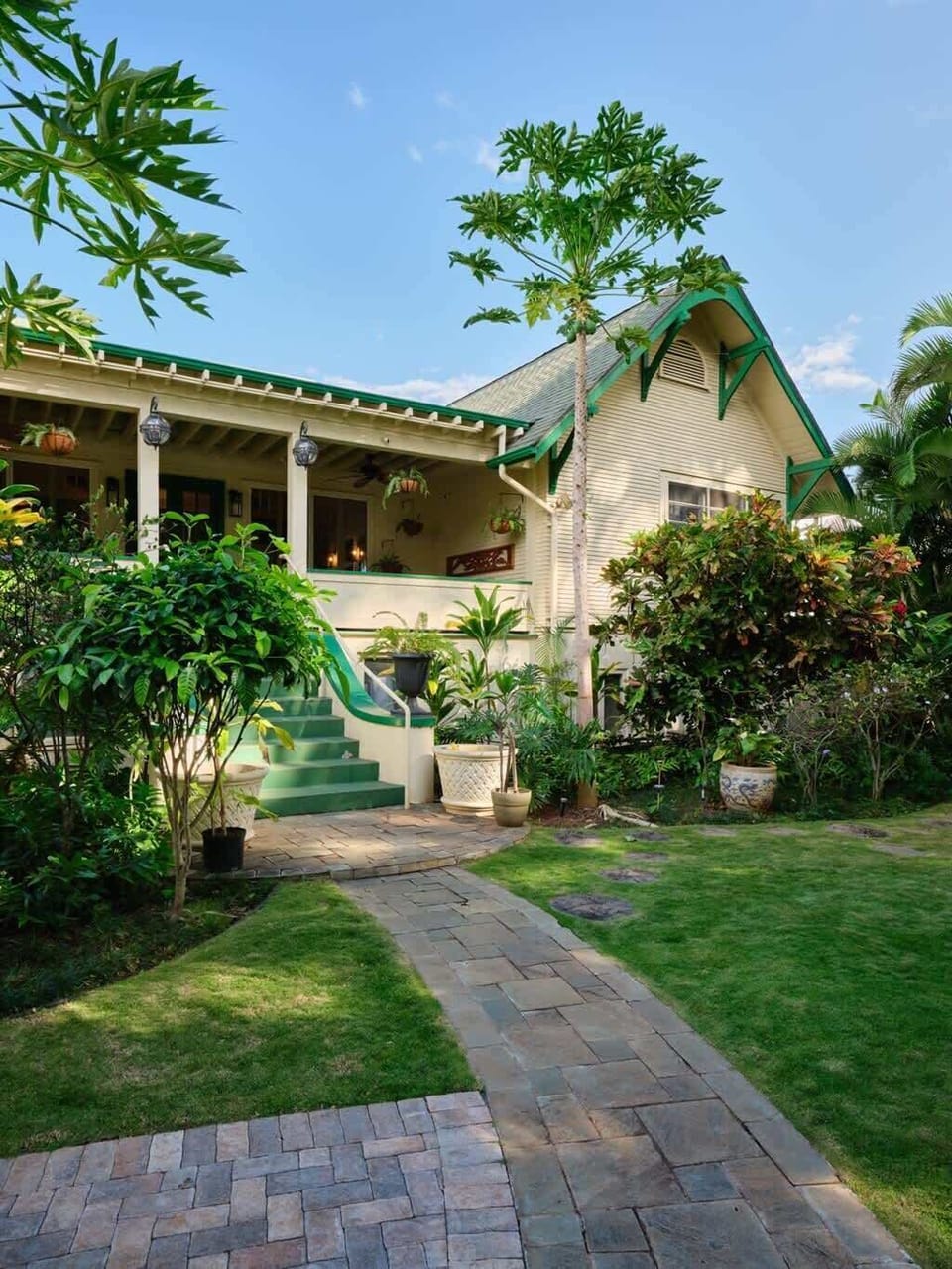 Welcome to Wailuku's historic gem. Relax on the porch & enjoy the lush garden setting. Your island escape starts here. 