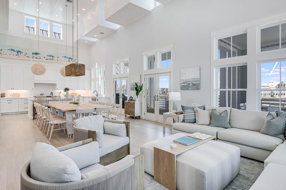 Living, Kitchen, & Dining Areas, 2nd Floor