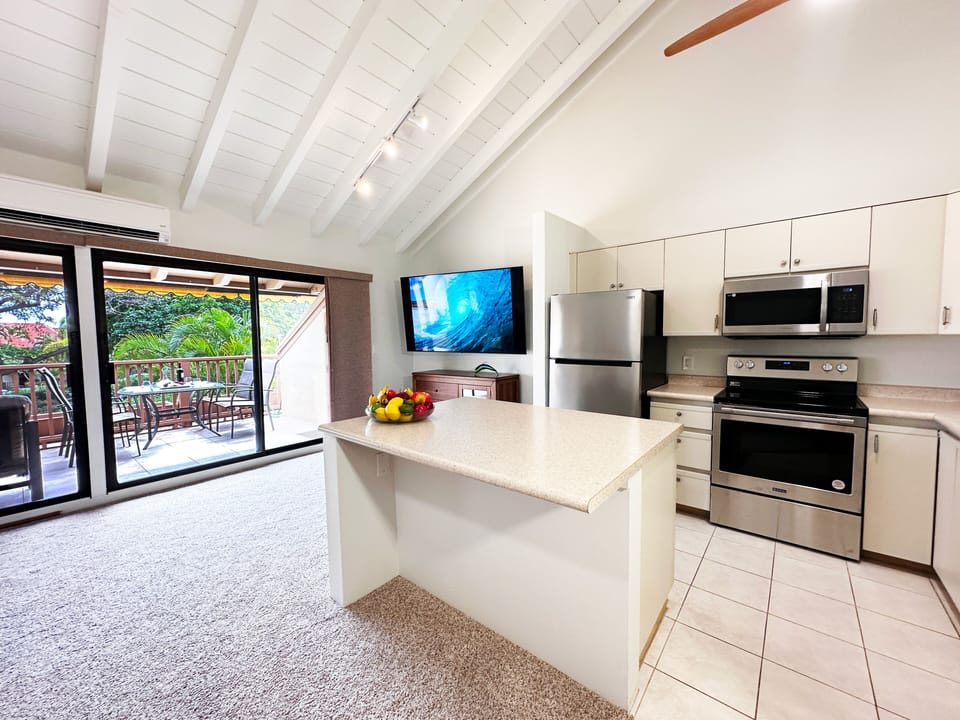 Relax and enjoy your favorite shows from the comfort of your living room.