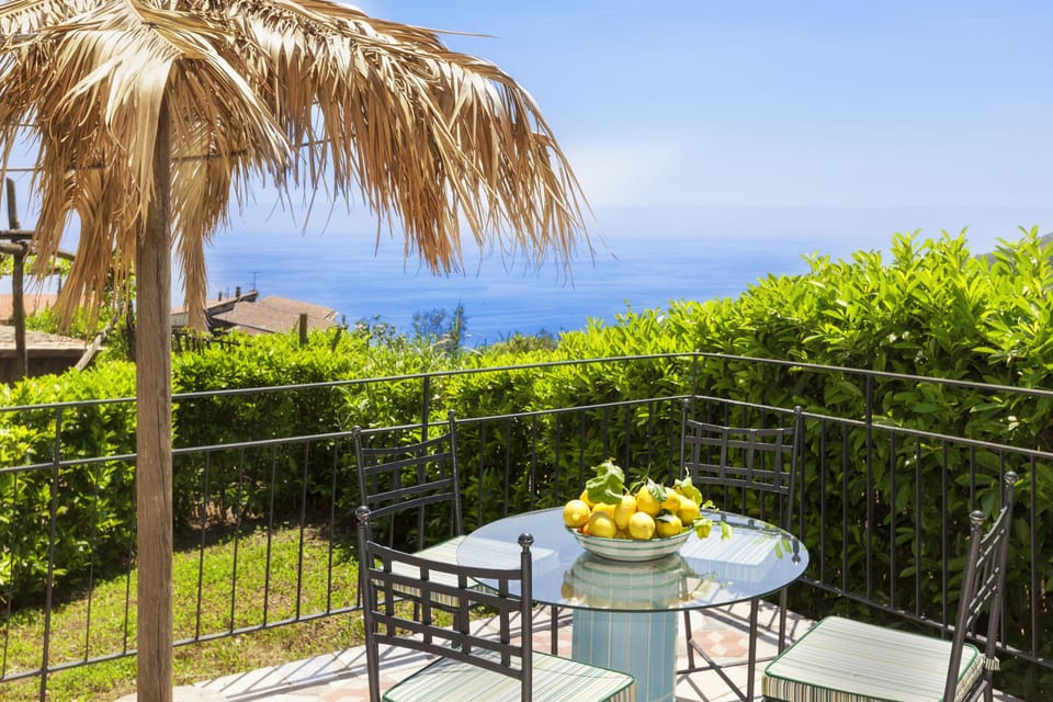 Exclusive Villa, Private Pool, Sea View | Terrace/patio