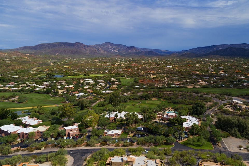 Vuew over Rancho Manana Golf Course