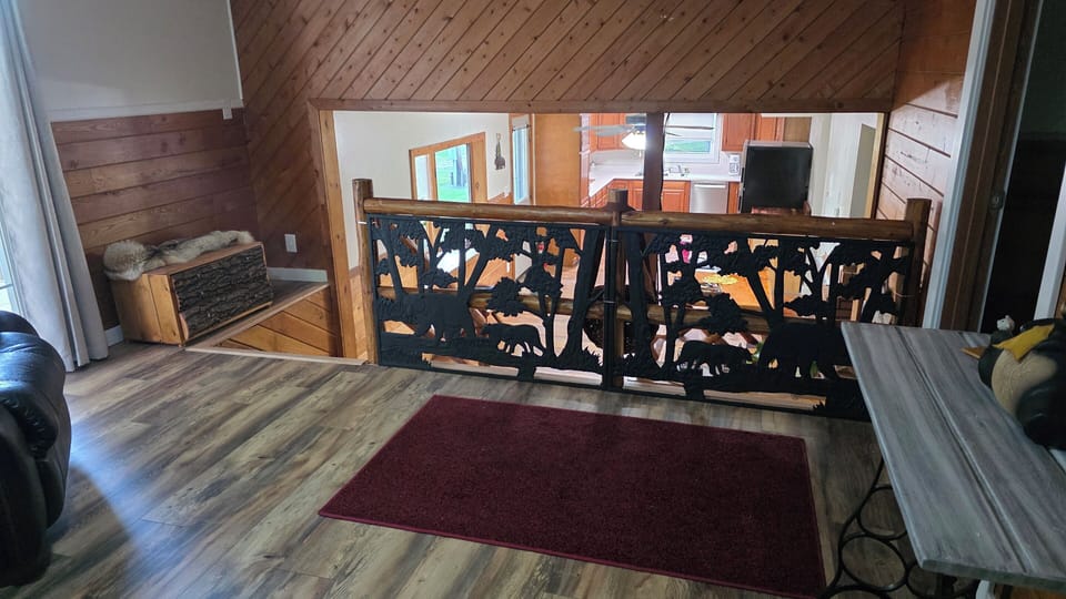 Living room looking downstairs