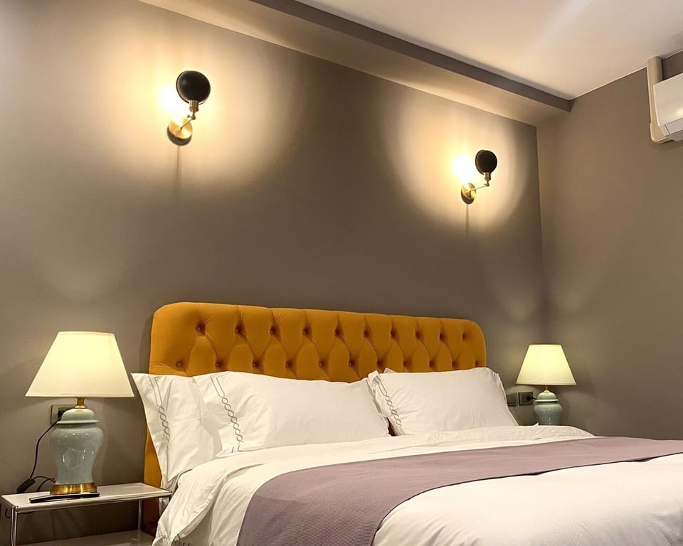 Standard Double Room, 1 King Bed | View from room