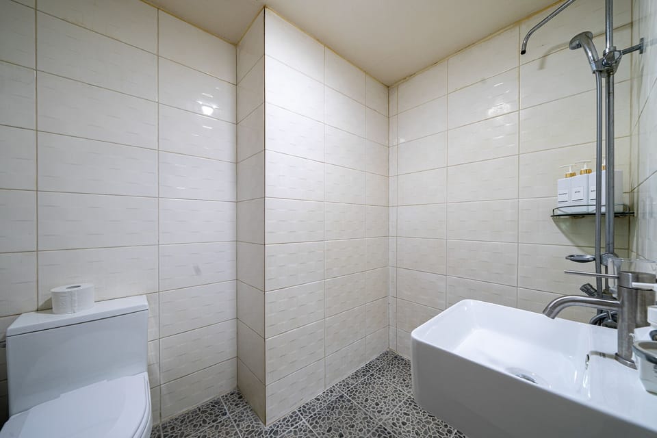 Basic Room | Bathroom | Hair dryer, slippers