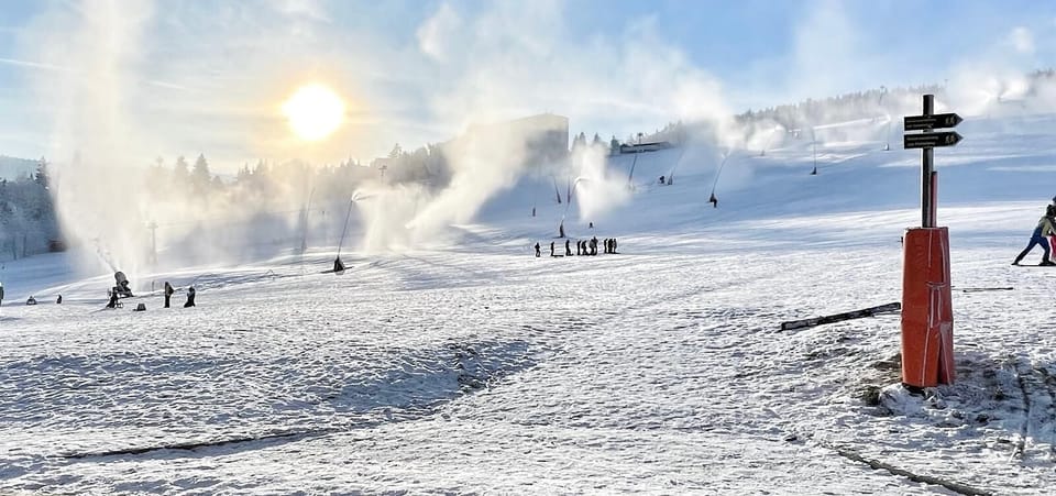 Skiing