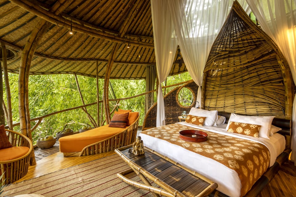 Full Moon House - One Bedroom Private Pool River View | Premium bedding, minibar, in-room safe, free WiFi
