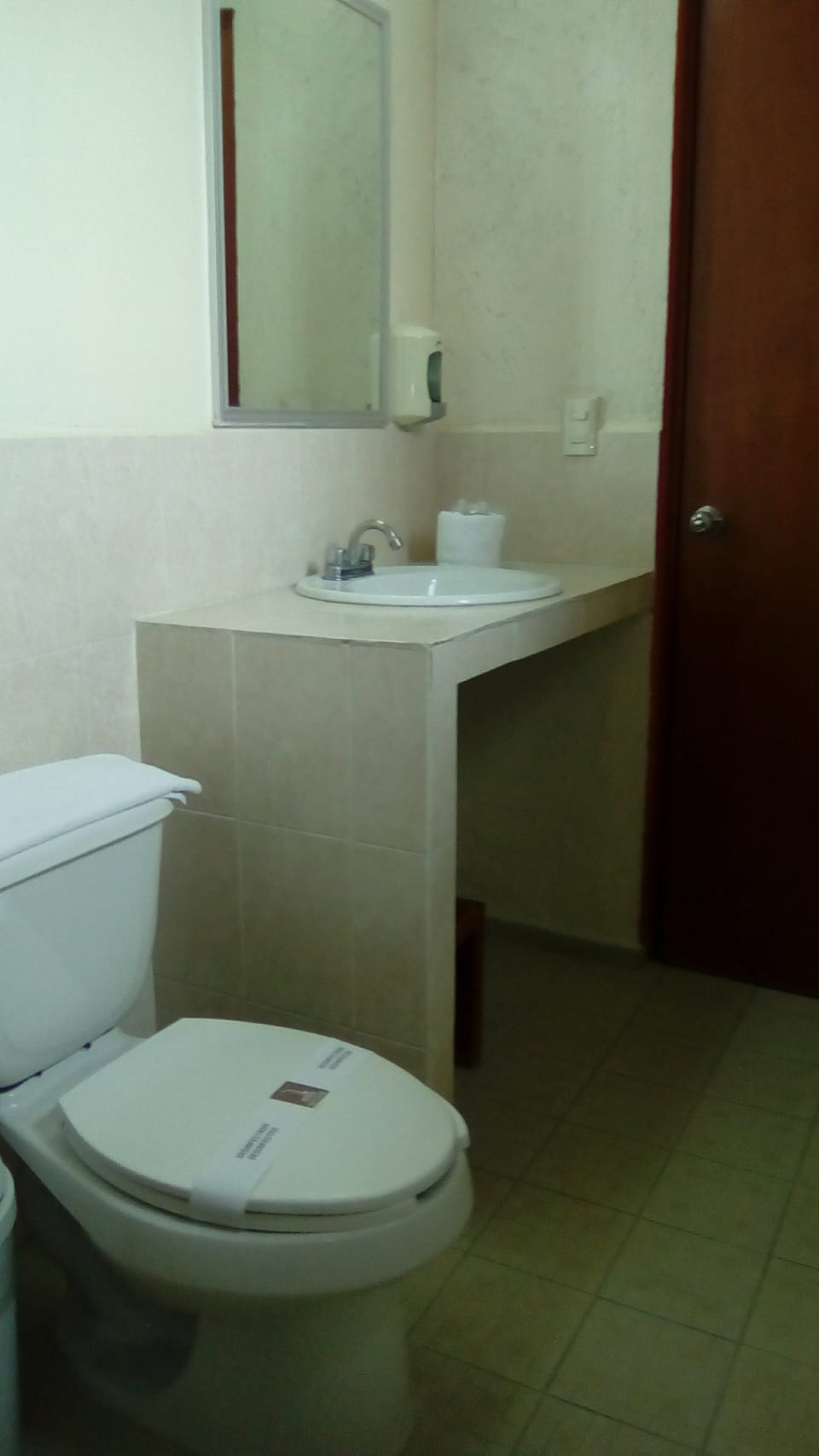 Standard Double Room, 1 Double Bed | Bathroom | Shower, hair dryer (on request), towels, soap