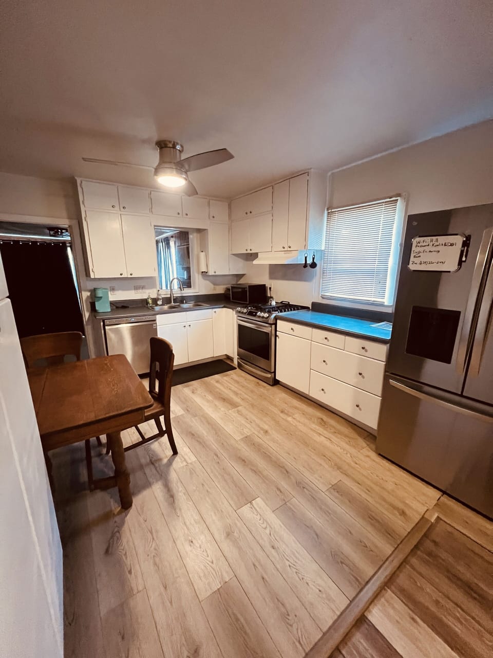 LG stainless steel appliances