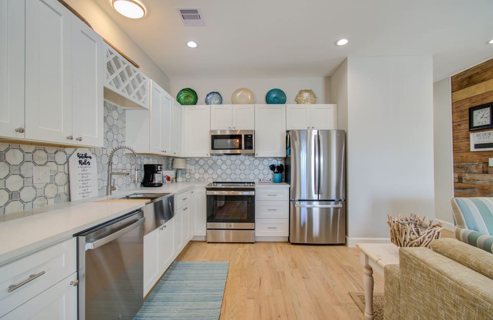 Fully equipped kitchen
