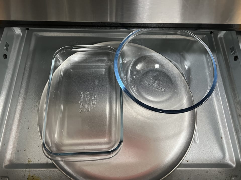 Oven proofed dishes