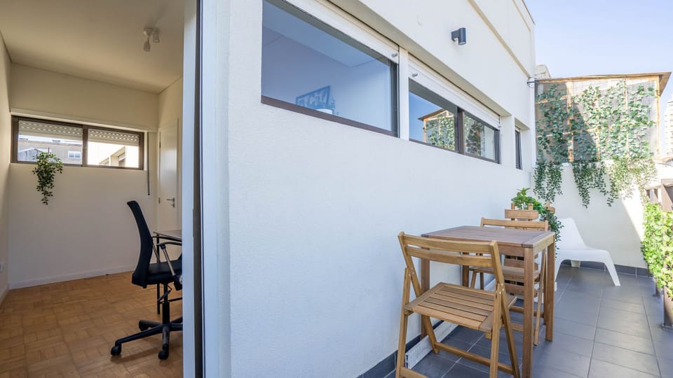 Enjoying the warmth and radiance of the sun on our lovely terrace retreat. #SunnyDays #TerraceVibes
