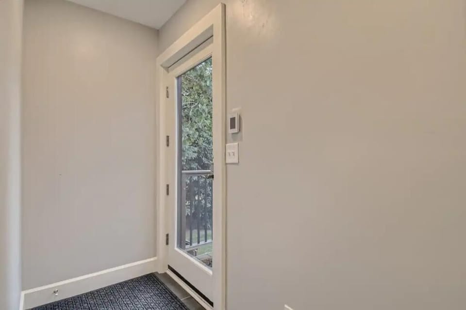 from the inside of the front door
