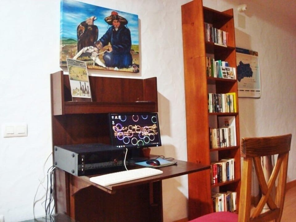 In-room business center