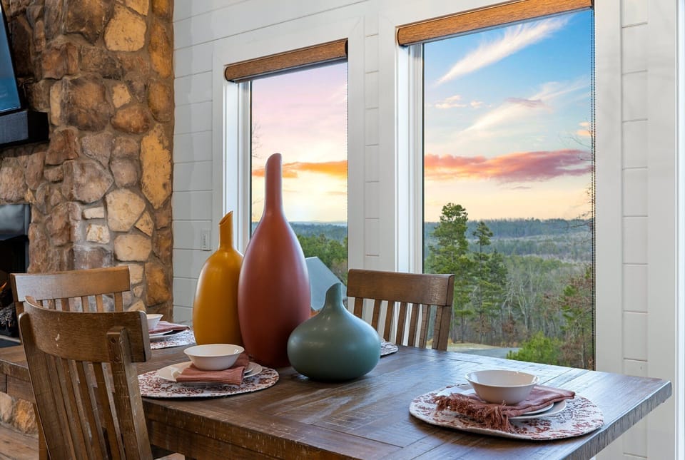 Dinner with a great view!