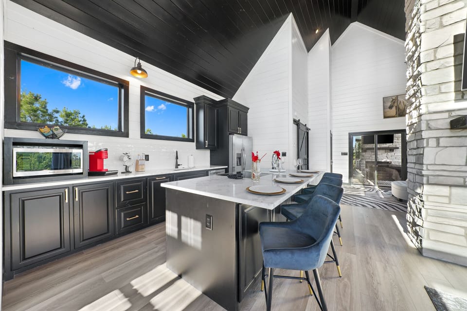 Great open floor plan. 