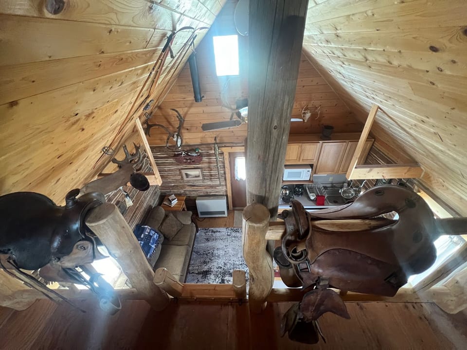 view from loft