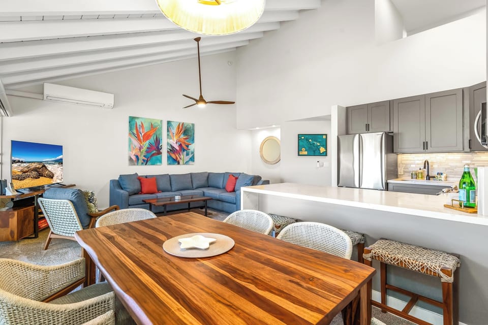Large dining space