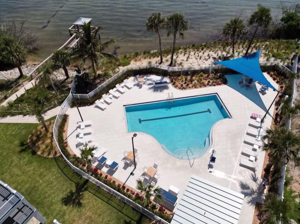 Drone shot! Heated Pool!