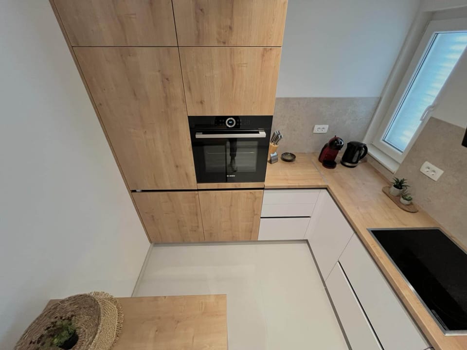 Premium Apartment | Private kitchen | Full-size fridge, oven, dishwasher, coffee/tea maker
