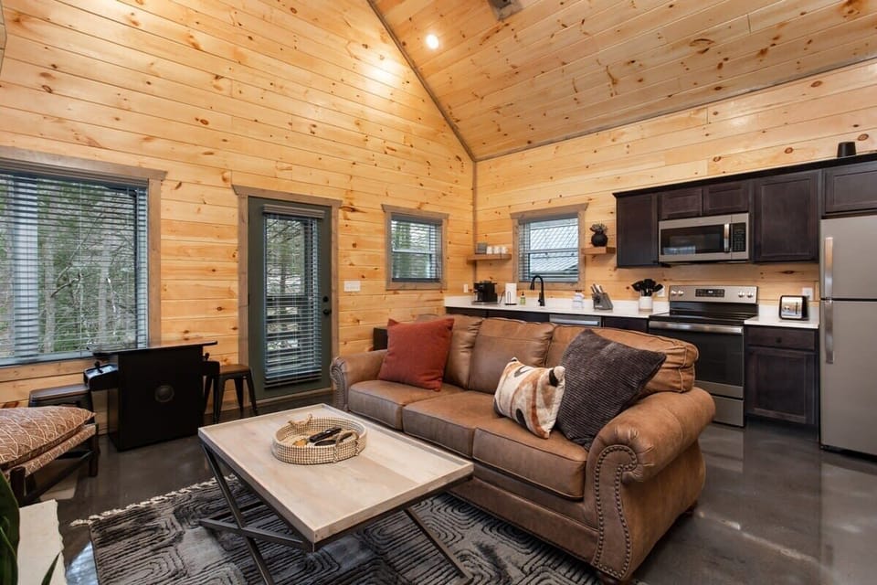 Awesome Interior At This Cabin!